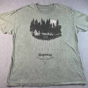 Harry Potter Wizarding World The Forbidden Forest Men's XL T-Shirt